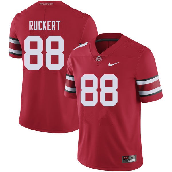 Ohio State Buckeyes #88 Jeremy Ruckert Men Stitched Jersey Red